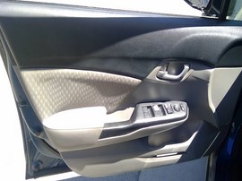 2014 HONDA CIVIC, BLUE, LX MODEL, 1.8L, AT.   A26288